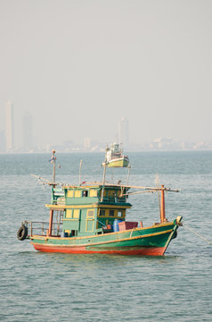 local fishing boat