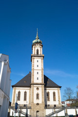 Fototapeta na wymiar Kirche in Völklingen