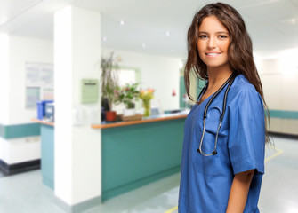     Beautiful young nurse