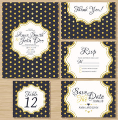 Wedding set. Vector illustration