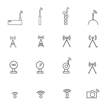 Antenna icons