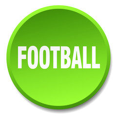 football green round flat isolated push button