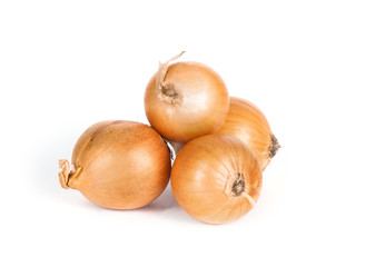 bunch of ripe onions