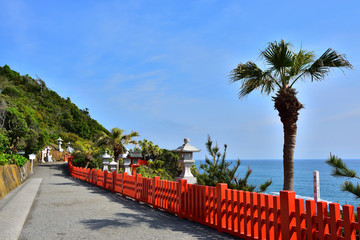 鵜戸神宮の参道
