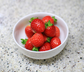fresh strawberries