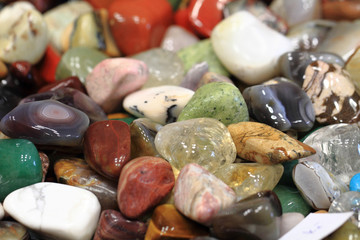 natural color gems background