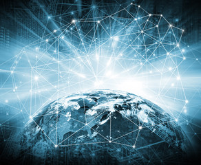 Best Internet Concept of global business from concepts series. Elements of this image furnished by NASA