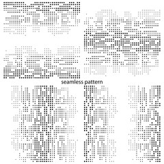 seamless pattern - peas (circles).