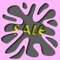 Abstract frame for text