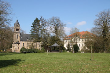 Fototapeta na wymiar Ein Kloster in Osnabrück