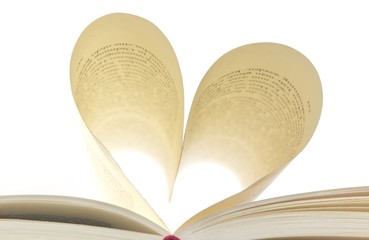 Liebesgeschichte Buch Konzept