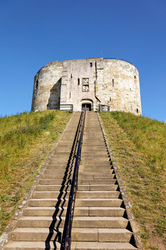 Clifford’s Tower, York Castle, England