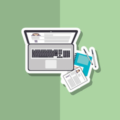 Human resources search design, vector illustration