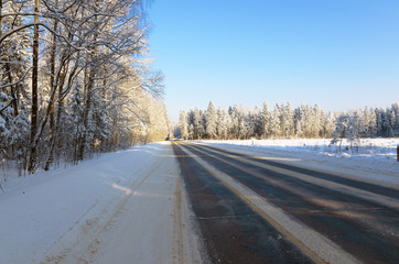 Winter road