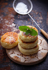 Cottage cheese pancakes