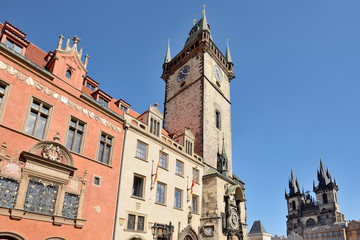 Old Market in Prague - obrazy, fototapety, plakaty
