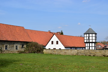 Fototapeta na wymiar Wirtschaftsgebäude Kloster Loccum