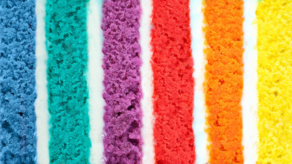 Background of multicolor  cake