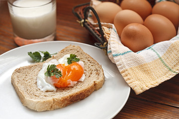 boiled egg for breakfast