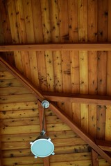 Cedar Wood Plank Ceiling 2 / Providing an interesting look, the tongue and groove cedar wood...