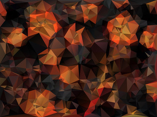 Abstract Polygonal vector background