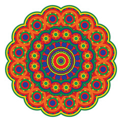 Mandals in african or mexican style