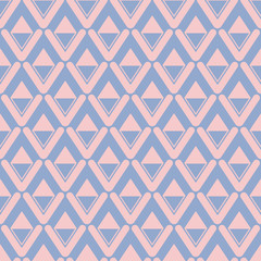 pastel vector pattern of rounded rhombuses.