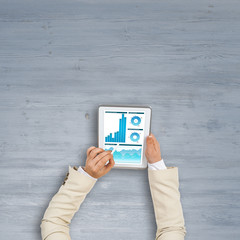 Using financial application