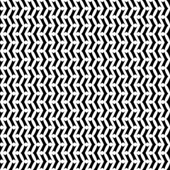 Fototapeta premium Geometric black and white pattern. Seamless abstract background