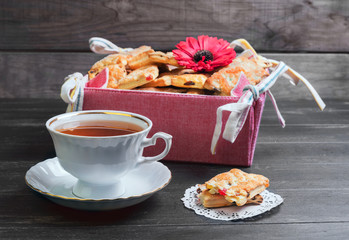 freshly baked cookies