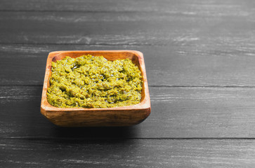 Italian pesto sauce