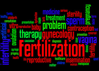 Fertilization, word cloud concept 4