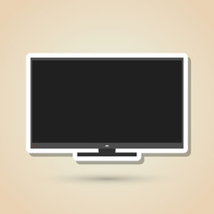 television icon design, vector illustration