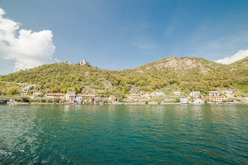Fototapeta premium Montisola lago d'iseo