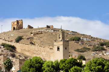 Architectural detail in Fes Old Medina, Morocco, Africa