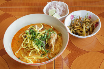 Khao Soi Recipe, Northern Style Curried Noodle Soup with Chicken