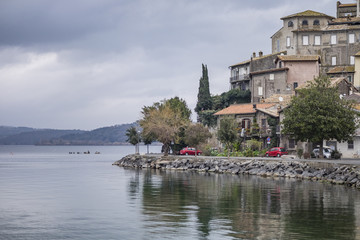 Bracciano Lake and Anguillara Sabazia