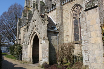 Fototapeta na wymiar Eglise Saint Tremeur de Carhaix
