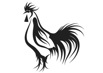 rooster silhouette