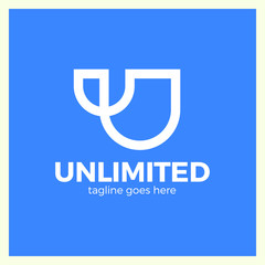 Unlimited Logo - Letter U