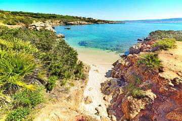 small cove in Sardinia