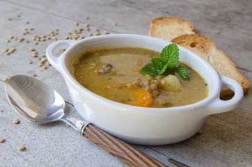 Lentil soup