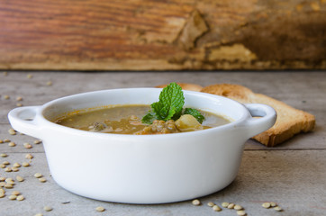 Lentil soup