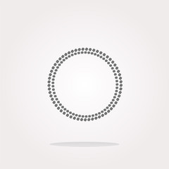 vector glossy web buttons with abstract circles. Web Icon Art. Graphic Icon Drawing