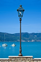 lamppost sea