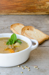 Lentil soup