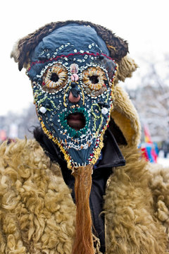 kukeri mask, Surva festival 