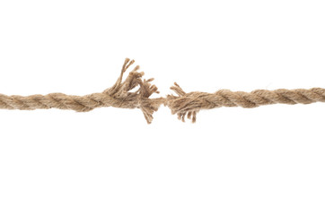 ropes on white background