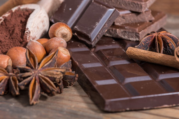 Chocolate composition