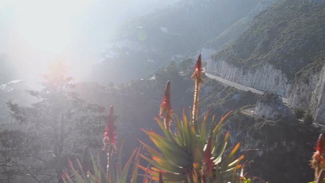 Road In Mountains of Cote d'Azur
